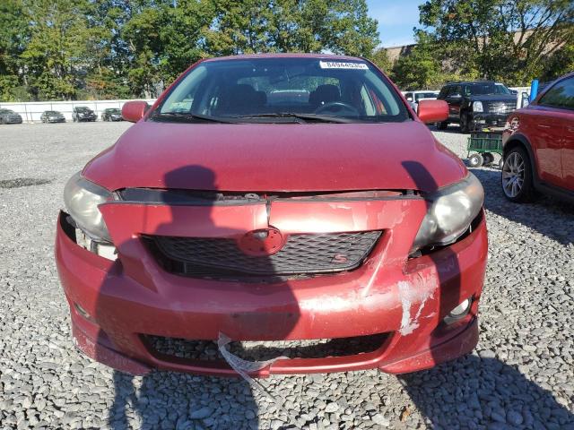 2T1BU4EE9AC225047 - 2010 TOYOTA COROLLA BASE Kırmızı fotoğraf 5