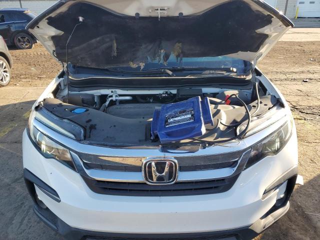 5FNYF6H31KB048680 - 2019 HONDA PILOT EX თეთრი ფოტო 12