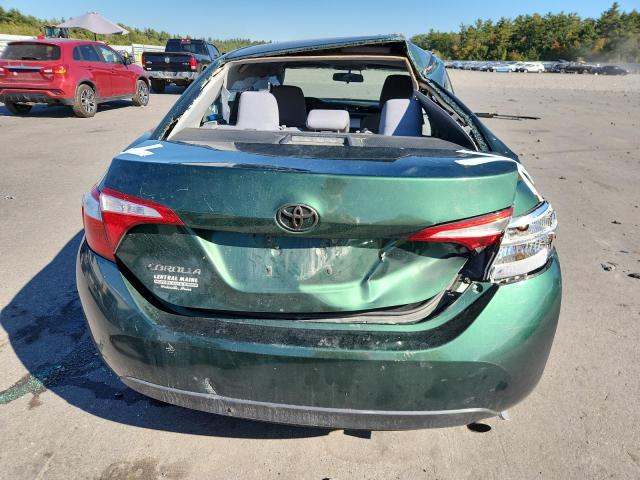 2T1BURHE5GC671424 - 2016 TOYOTA COROLLA L GREEN photo 6