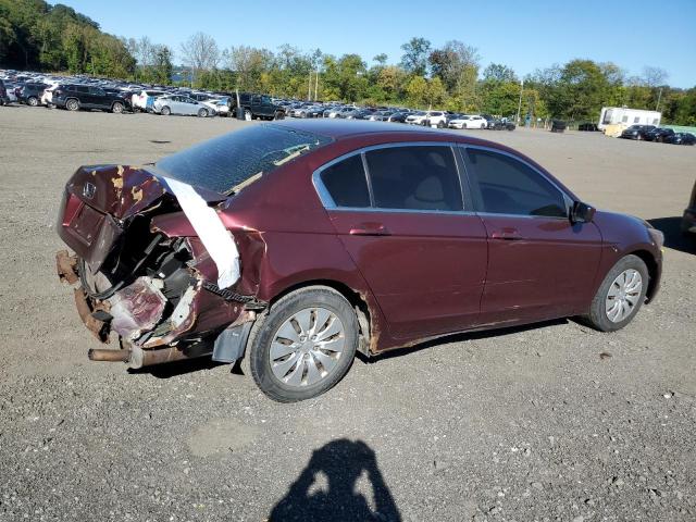 1HGCP26328A053778 - 2008 HONDA ACCORD LX MAROON photo 3