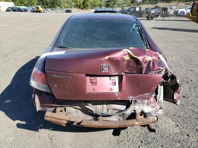 1HGCP26328A053778 - 2008 HONDA ACCORD LX MAROON photo 6