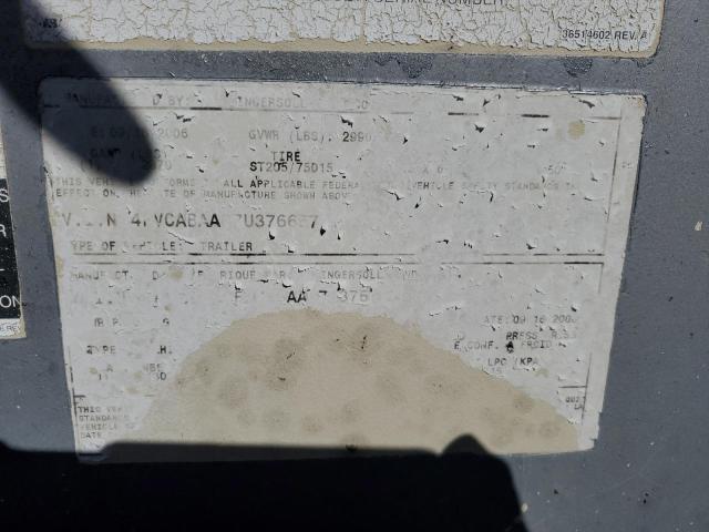 4PVCABAA07U376667 - 2015 INGERSOLL-RAND COMPRESSOR 灰色 照片 10