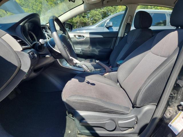 3N1AB7AP5FL676302 - 2015 NISSAN SENTRA S BLACK photo 7