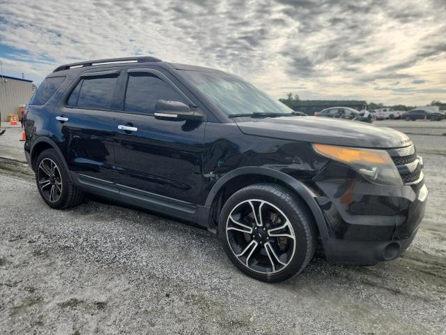 1FM5K8GT5EGB61386 - 2014 FORD EXPLORER SPORT 黑色 照片 4