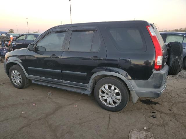 JHLRD78845C015365 - 2005 HONDA CR-V EX BLACK photo 2