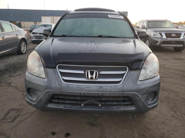 JHLRD78845C015365 - 2005 HONDA CR-V EX BLACK photo 5