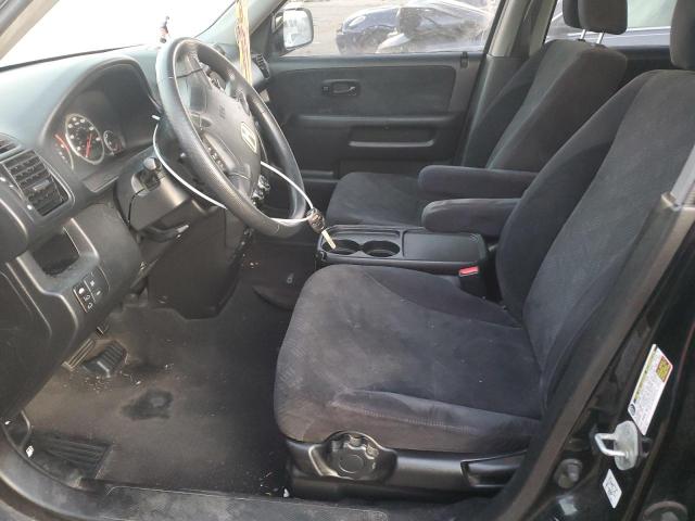 JHLRD78845C015365 - 2005 HONDA CR-V EX BLACK photo 7