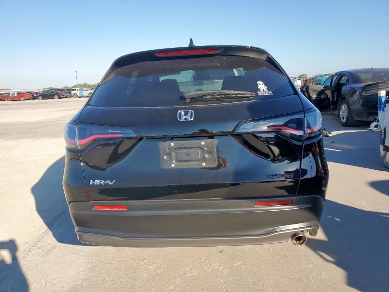 3CZRZ1H54SM703677 - 2025 HONDA HR-V SPORT BLACK photo 6
