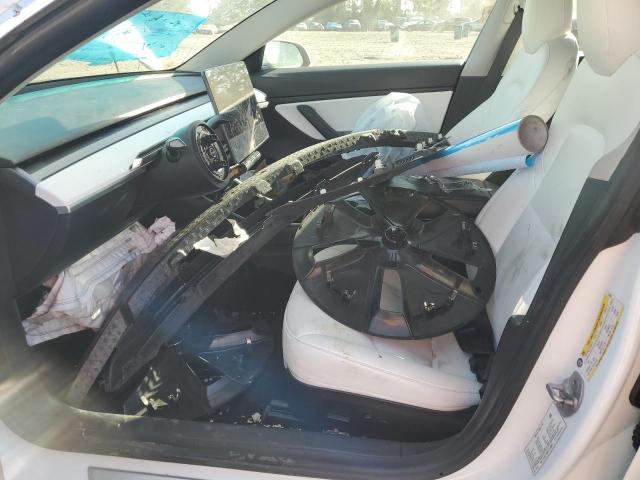 5YJ3E1EBXLF716683 - 2020 TESLA MODEL 3 白色 照片 7