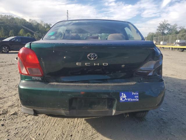 JTDBT1236Y0075861 - 2000 TOYOTA ECHO GREEN photo 6