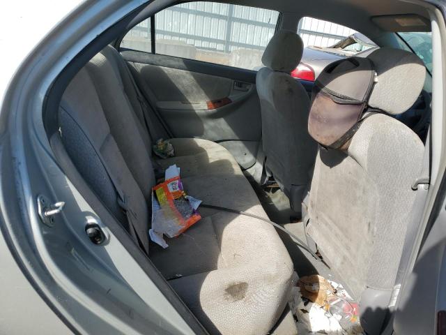 2T1BR38E94C211483 - 2004 TOYOTA COROLLA CE GRAY photo 10