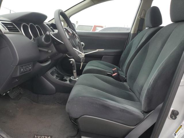 3N1BC1CP6CL374069 - 2012 NISSAN VERSA S SILVER photo 7