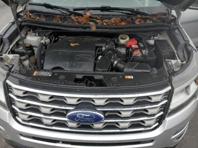 1FM5K8D87HGB69400 - 2017 FORD EXPLORER XLT Արծաթագույն լուսանկար 12