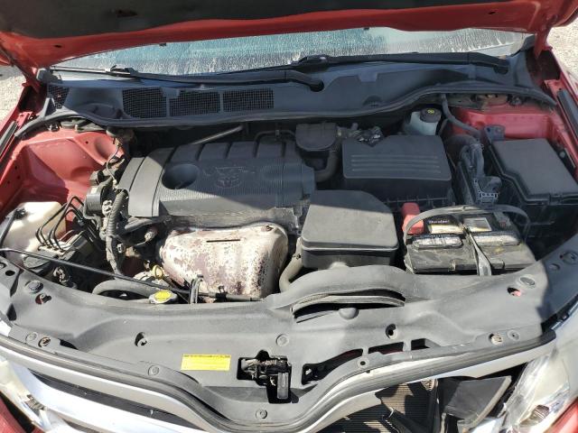 4T3BA3BB6DU049646 - 2013 TOYOTA VENZA LE წითელი ფოტო 12