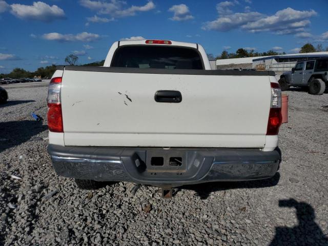 5TBDT44176S514459 - 2006 TOYOTA TUNDRA DOUBLE CAB SR5 WHITE photo 6