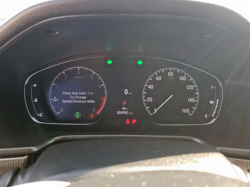 1HGCV2F30MA007916 - 2021 HONDA ACCORD SPORT 灰色 照片 9