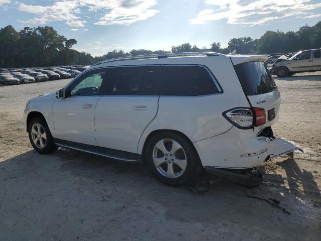 4JGDF6EE9HA863162 - 2017 MERCEDES-BENZ GLS 450 4MATIC WHITE photo 2