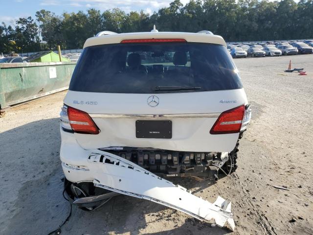 4JGDF6EE9HA863162 - 2017 MERCEDES-BENZ GLS 450 4MATIC WHITE photo 6