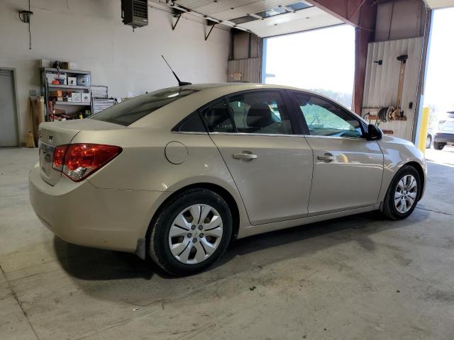1G1PC5SH3C7162117 - 2012 CHEVROLET CRUZE LS TAN photo 3