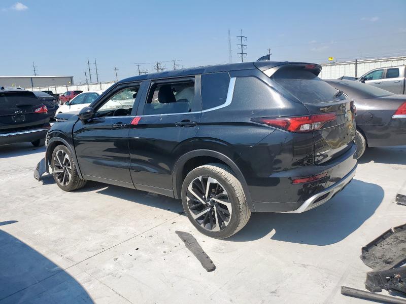 JA4J3UA87NZ011792 - 2022 MITSUBISHI OUTLANDER SE BLACK photo 2