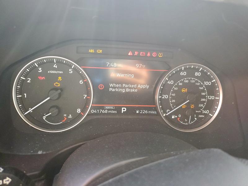 JA4J3UA87NZ011792 - 2022 MITSUBISHI OUTLANDER SE BLACK photo 9