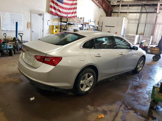 1G1ZC5ST8LF112204 - 2020 CHEVROLET MALIBU LS SILVER photo 3