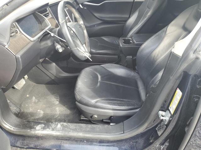 5YJSA1AG9DFP08343 - 2013 TESLA MODEL S ლურჯი ფოტო 7