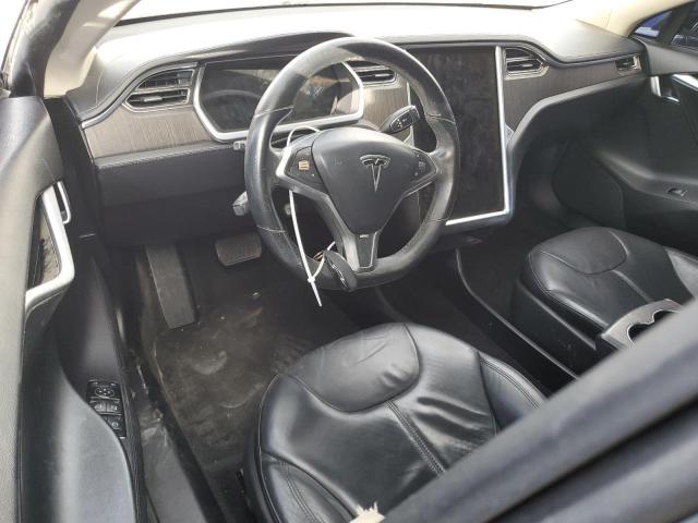 5YJSA1AG9DFP08343 - 2013 TESLA MODEL S ლურჯი ფოტო 8