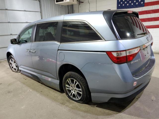 5FNRL5H60BB067044 - 2011 HONDA ODYSSEY EXL Mavi fotoğraf 2