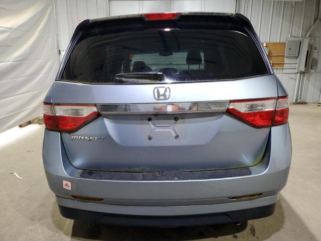 5FNRL5H60BB067044 - 2011 HONDA ODYSSEY EXL Mavi fotoğraf 6