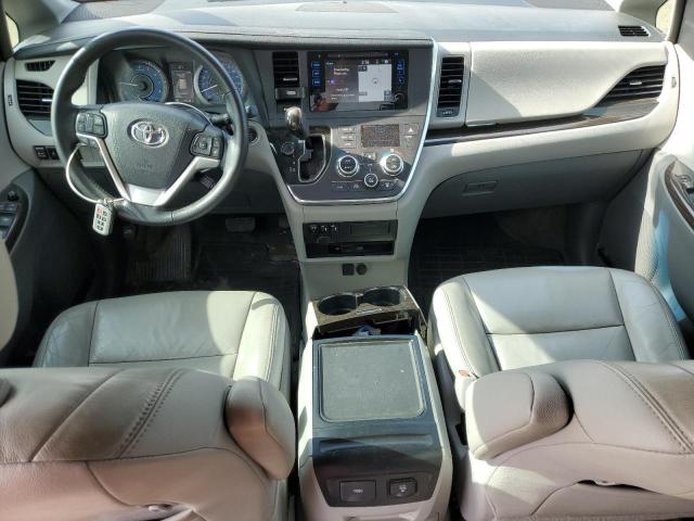 5TDYK3DC8FS628817 - 2015 TOYOTA SIENNA XLE GRAY photo 8