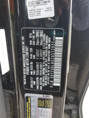 5XYZUDLB0JG512031 - 2018 HYUNDAI SANTA FE SPORT 黑色 照片 13