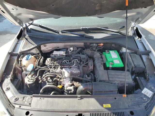 1VWBN7A35CC059993 - 2012 VOLKSWAGEN PASSAT SE ვერცხლისფერი ფოტო 11