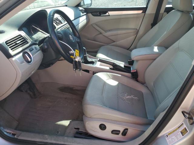 1VWBN7A35CC059993 - 2012 VOLKSWAGEN PASSAT SE ვერცხლისფერი ფოტო 7