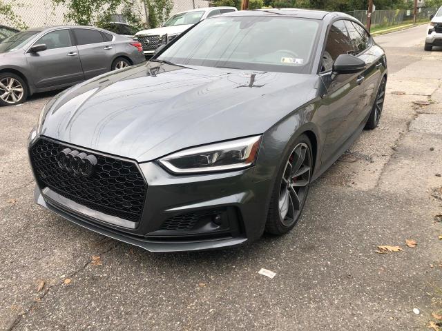 WAUC4CF58JA010869 - 2018 AUDI S5 PRESTIGE GRAY photo 2