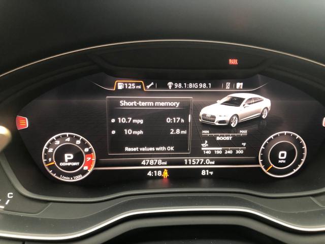 WAUC4CF58JA010869 - 2018 AUDI S5 PRESTIGE GRAY photo 7