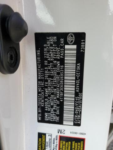 4T1BF3EK0BU695316 - 2011 TOYOTA CAMRY BASE Ağ foto 13