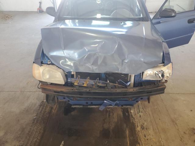 KMHCG45G6YU066218 - 2000 HYUNDAI ACCENT GL 蓝色 照片 11