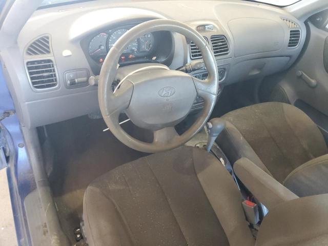 KMHCG45G6YU066218 - 2000 HYUNDAI ACCENT GL 蓝色 照片 8