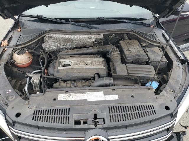 WVGAV7AX7CW603020 - 2012 VOLKSWAGEN TIGUAN S Siyah fotoğraf 12