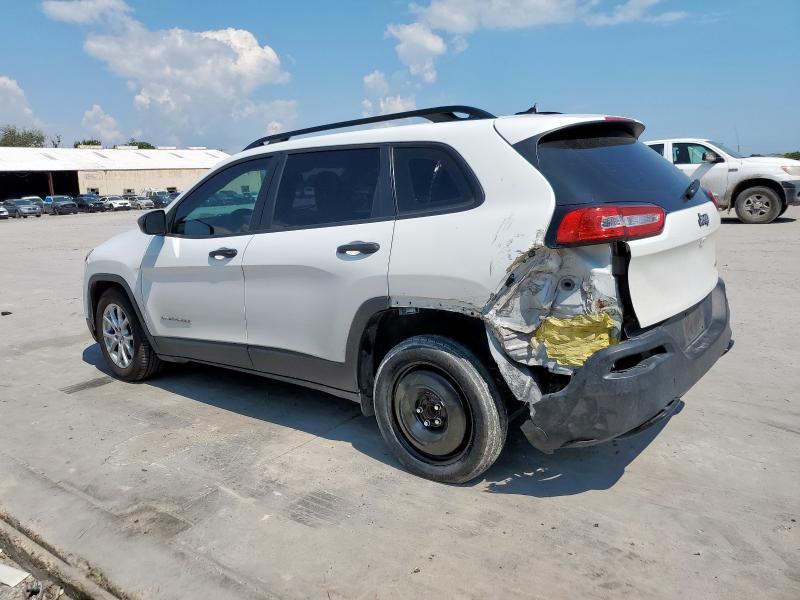 1C4PJLAB4FW684408 - 2015 JEEP CHEROKEE SPORT Ақ фото 2