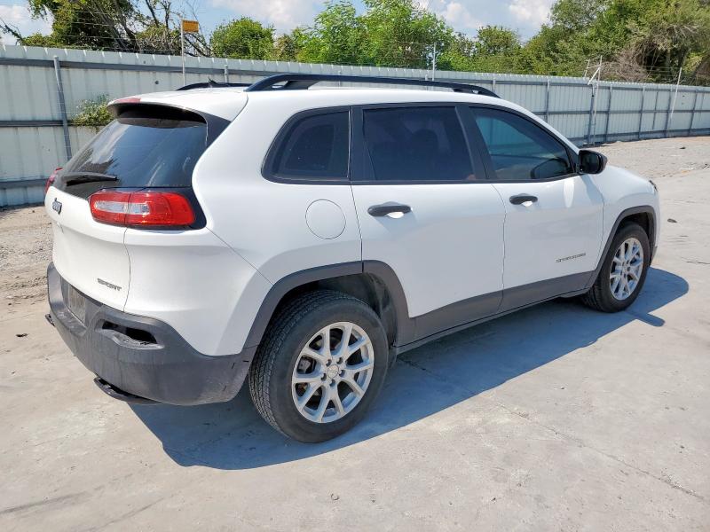 1C4PJLAB4FW684408 - 2015 JEEP CHEROKEE SPORT Ақ фото 3