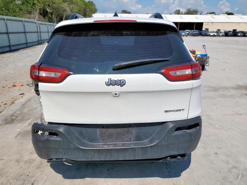 1C4PJLAB4FW684408 - 2015 JEEP CHEROKEE SPORT Ақ фото 6