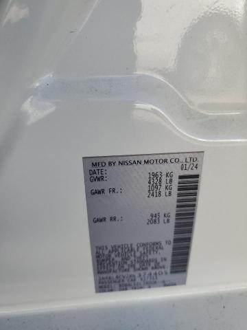 1N4BL4CV2RN374405 - 2024 NISSAN ALTIMA SR 白色 照片 12