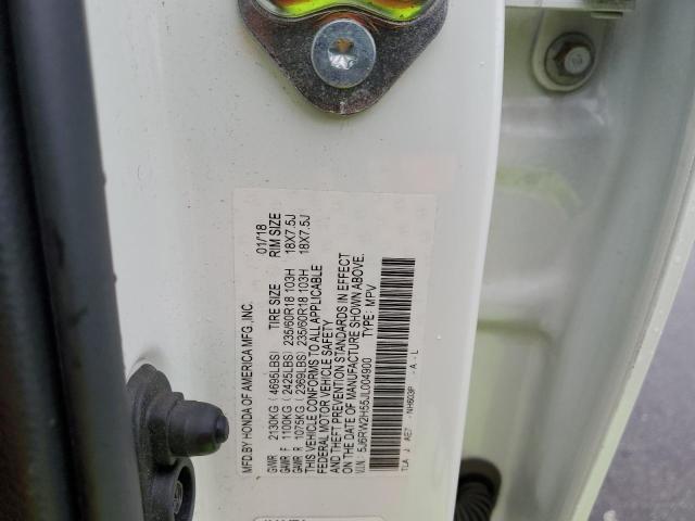 5J6RW2H55JL004900 - 2018 HONDA CR-V EX 白色 照片 13