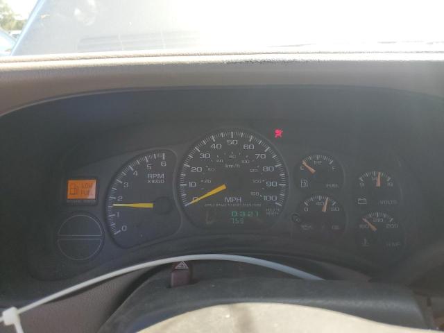 1GCEC19T3XZ137309 - 1999 CHEVROLET SILVERADO C1500 Gümüş foto 9