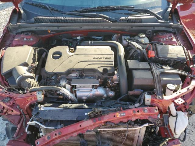 1G1ZG5ST5MF009392 - 2021 CHEVROLET MALIBU RS RED photo 11