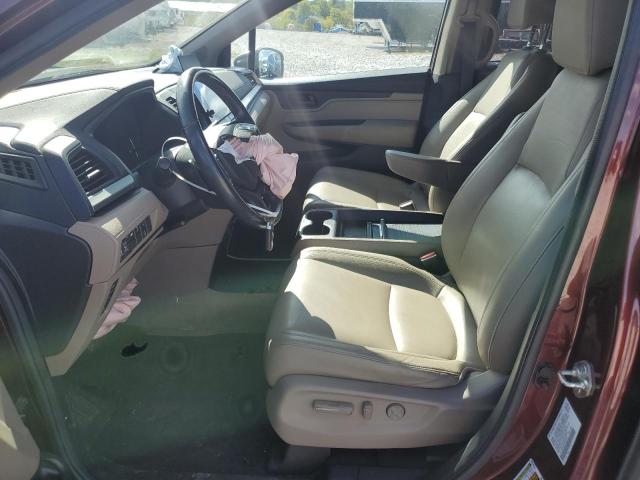 5FNRL6H78KB124671 - 2019 HONDA ODYSSEY EXL Bordo fotoğraf 7