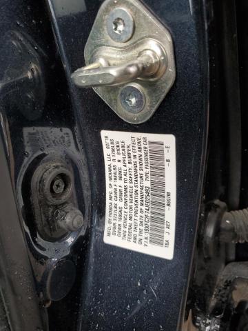 19XFC2F74JE025493 - 2018 HONDA CIVIC EX BLUE photo 12