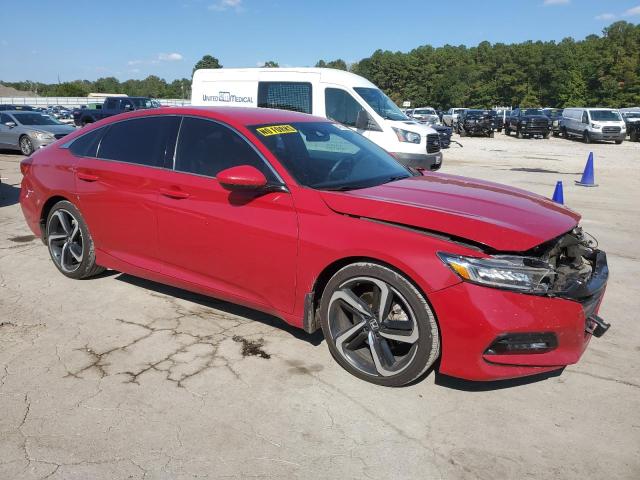 1HGCV1F39LA119137 - 2020 HONDA ACCORD SPORT RED photo 4